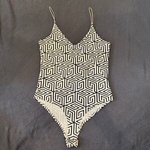 Gaze Geometric Bodysuit Size XS
